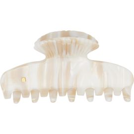 Sophie Buhai Sophie Buhai Off-White Small Fan Shell Claw Clip