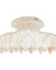 Sophie Buhai Sophie Buhai Off-White Small Fan Shell Claw Clip - 2