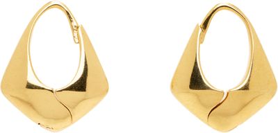 Sophie Buhai Sophie Buhai Small Pyramid Hoop Earrings