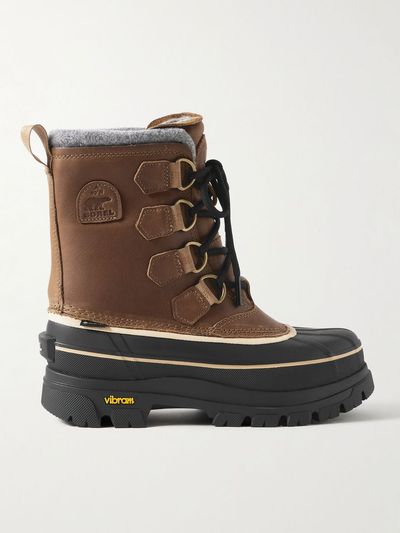 SOREL Caribou Horizon™ fleece-trimmed GORE-TEX™ ankle boots