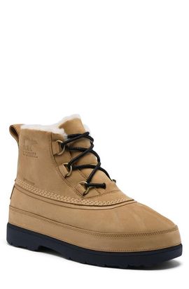 SOREL SOREL Ambler Fireside Faux Shearling Lined Chukka Waterproof Leather Boot