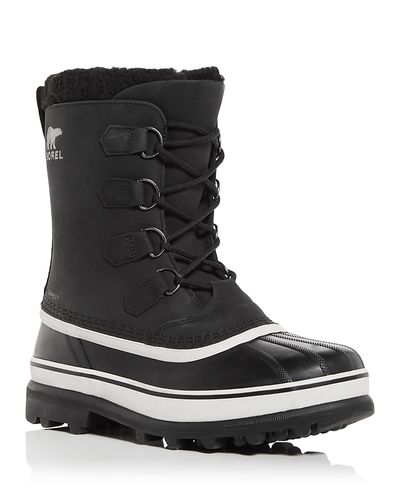 Sorel Sorel Men's Caribou Waterproof Nubuck Leather Cold-Weather Boots