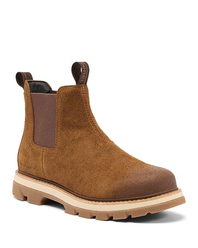 Sorel Sorel Men's Lark-47 Suede Waterproof Chelsea Boots