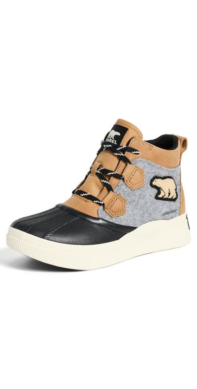 Sorel Sorel Out N About IV Classic Waterproof Boots Caribou Buff/Black