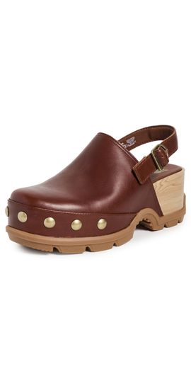 Sorel Sorel Roam'n RVT Clogs Dark Auburn/Gum 10
