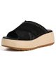 Sorel Sorel Sunpeak Platform Slide Sandals Black/Gum 2 - 1