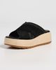 Sorel Sorel Sunpeak Platform Slide Sandals Black/Gum 2 - 2