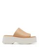 Sorel Sorel Women's Dayspring Leather Platform Slide Sandals - 3