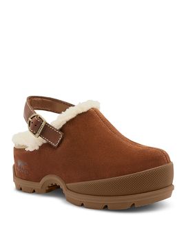 Sorel Sorel Women's Roam'n Cozy Suede Clogs