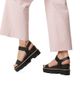 Sorel Women's JOANIE IV 75MM Leather Y-Strap Wedge Sandals - 8