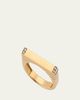 Sorellina 18K Bar Ring with Diamonds - 3