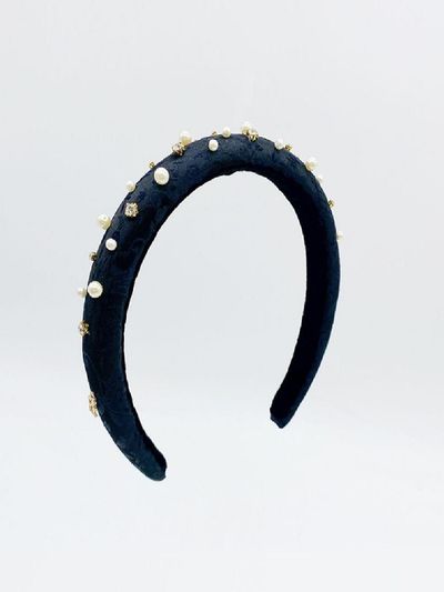 SO`SALT Pearl Silk Luxury Hairband [Beige] (784D112002)