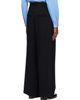 SOSHIOTSUKI SOSHIOTSUKI Black Eight Tuck High Waist Trousers - 3