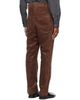 SOSHIOTSUKI SOSHIOTSUKI Brown Heavy Wale High Waist Trousers - 3