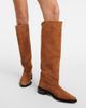 Souliers Martinez Souliers Martinez Bertran suede knee-high boots - 4