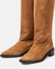 Souliers Martinez Souliers Martinez Bertran suede knee-high boots - 5