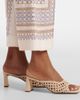 Souliers Martinez Souliers Martinez Ernestina braided leather mules - 2