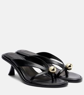 Souliers Martinez Souliers Martinez Estela leather thong sandals