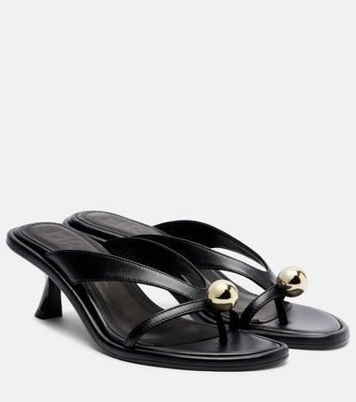Souliers Martinez Souliers Martinez Estela leather thong sandals