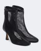 Souliers Martinez Souliers Martinez Fira leather-trimmed mesh ankle boots - 1