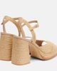 Souliers Martinez Souliers Martinez Gracia 95 raffia platform sandals - 2