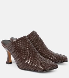 Souliers Martinez Souliers Martinez Jacinta woven leather mules