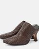 Souliers Martinez Souliers Martinez Jacinta woven leather mules - 4