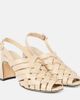 Souliers Martinez Souliers Martinez Leona 80 leather slingback pumps - 1