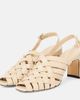 Souliers Martinez Souliers Martinez Leona 80 leather slingback pumps - 4