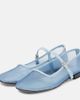 Souliers Martinez Souliers Martinez Minima leather-trimmed tulle Mary Jane flats - 4