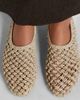 Souliers Martinez Souliers Martinez Pisa woven leather ballet flats - 2