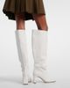 Souliers Martinez Souliers Martinez Roberta woven leather knee-high boots - 2
