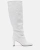 Souliers Martinez Souliers Martinez Roberta woven leather knee-high boots - 5