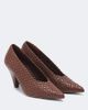 Souliers Martinez Souliers Martinez Samia woven leather pumps - 1
