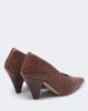Souliers Martinez Souliers Martinez Samia woven leather pumps - 3