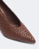 Souliers Martinez Souliers Martinez Samia woven leather pumps - 6