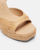 Souliers Martinez Souliers Martinez Summer raffia espadrille wedges - 3
