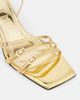Souliers Martinez Souliers Martinez Teresa 80 metallic leather sandals - 5