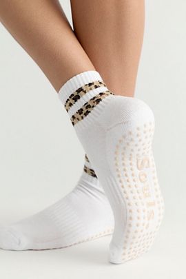 Souls. Souls. Cheetah Pilates Grip Socks