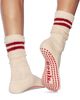 Souls. Souls. Red Stripe Cloud Grip Socks - 2