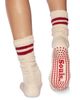 Souls. Souls. Red Stripe Cloud Grip Socks - 3