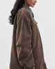 Source Unknown Source Unknown Baia Fleece Barn Jacket Brown - 4
