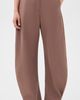 Source Unknown Source Unknown Edolo Barrel Leg Trousers Brown - 2