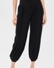 Source Unknown Source Unknown Giacca Ruched Balloon Leg Trousers Black - 2