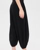 Source Unknown Source Unknown Giacca Ruched Balloon Leg Trousers Black - 4