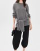 Source Unknown Source Unknown Giacca Ruched Balloon Leg Trousers Black - 5