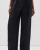 Source Unknown Source Unknown Matteo Belted Tuck Trousers Black - 2