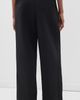 Source Unknown Source Unknown Matteo Belted Tuck Trousers Black - 3