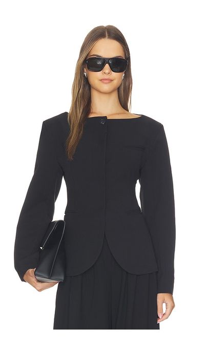 Source Unknown Source Unknown Matteo Cinched Blazer