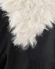Source Unknown Source Unknown Rioni Faux Fur Collar Bomber Jacket Black - 6